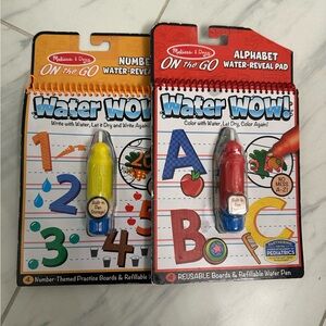 Melissa & Doug Water WOW! Number & Alphabet Pads